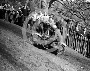 K Feehily, 250cc Greeves, Hawkstone Park, March 1965.