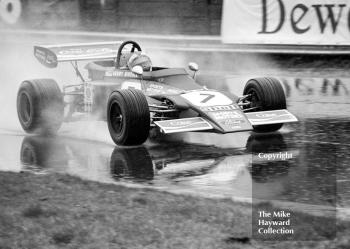 Gerry Birrell, Sports Motors (Manchester) March 722-1, Oulton Park John Player Formula 2, 1972.
