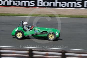 Graham Burrows, 1953 Cooper Bristol Mk IV, HGPCA pre-1966 Grand Prix Cars Race, Silverstone Classic 2009.
