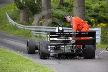 Tony Adams, Force PC, Hagley and District Light Car Club meeting, Loton Park Hill Climb, August 2012. 