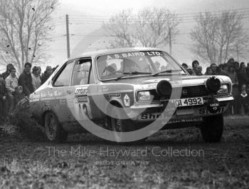 Robin Eyre-Maunsell/Neil Wilson, Hillman Avenger, H01 4992, 1974 RAC Rally
