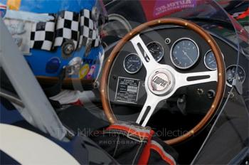 Nick Wigley, 1959 Cooper T51, in the paddock prior to the HGPCA pre-1966 Grand Prix Cars Race, Silverstone Classic 2009.