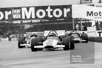 Peter Gethin, Sid Taylor F5000 McLaren M10B Chevrolet, Silverstone International Trophy 1970.
