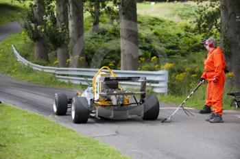 Gordon Hick, Megapin MK 3, Hagley and District Light Car Club meeting, Loton Park Hill Climb, August 2012.