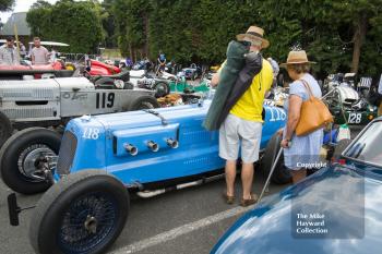 Frazer Nash Norris Special, Chateau Impney Hill Climb 2015.
