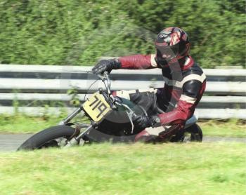 Guy Ursell, BSA A10, Hagley and District Light Car Club meeting, Loton Park Hill Climb, July 2000.