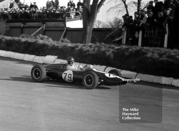 Tony Hegbourne, 1.5 Cooper Ford, Formula Libre race, Mallory Park, March 8 1964.
