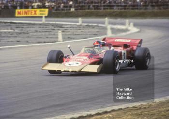 Emerson Fittipaldi, Lotus Turbine 56B, Silverstone, International Trophy 1971.
