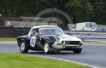 Barry Blakeley, Triumph Spitfire Mk3, HSCC Historic Roadsports, Oulton Park Gold Cup, 2002