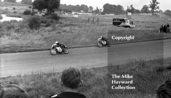 Motorcycle action, Oulton Park, 1964. 