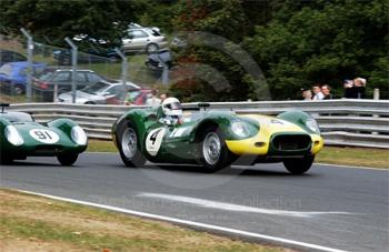 Bob Gilbert, Lister Jaguar Knobbly, BRDC Historic Sports car Championship, Oulton Park Gold Cup, 2003