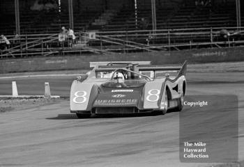 Helmut Kelleners, Helmut Felder McLaren M8F Chevrolet 8.1, Silverstone, Super Sports 200, 1972.
