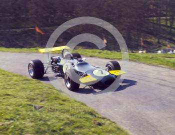 Tony Griffiths, Brabham BT29, 39th National Open meeting, Prescott Hill Climb, 1970.