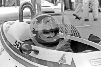 Desire Wilson, Melchester Racing Tyrrell 008, 1979 Aurora AFX British F1 Championship, Donington Park
