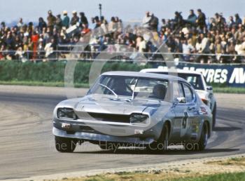 Gerry Birrell, Ford Capri, GKN Transmissions Trophy, International Trophy meeting, Silverstone, 1971.
