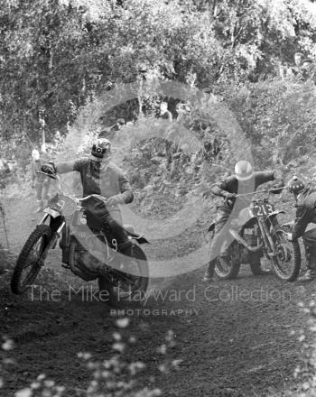 Motocross event at Hawkstone Park, August 1968.