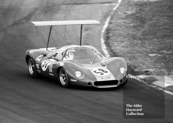 Denny Hulme, Alan Mann Ford F3L, Brands Hatch, BOAC 500 1969.
