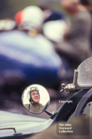 J Howell, Sunbeam, on the grid, VSCC Donington May 1979
