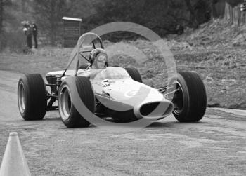 John Cussins, BRM 4WD, Loton Park, April 27, 1969.