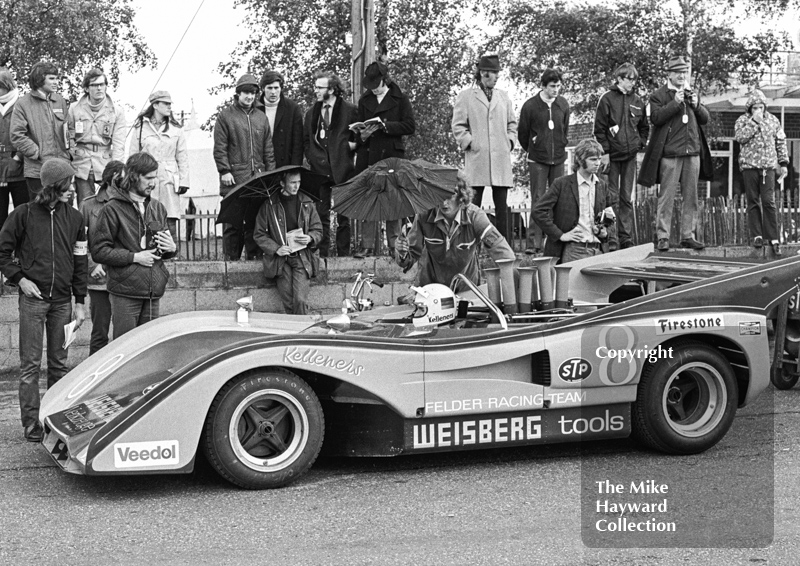 Helmut Kelleners, McLaren M8F Chevrolet 8.1, Silverstone, Super Sports 200 1972.