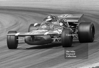 Ronnie Peterson, March 711 Alfa Romeo, Silverstone International Trophy 1971.
