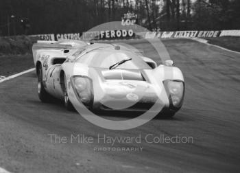 Ulf Norinder/Robin Widdows, Lola T70 GT, Brands Hatch, BOAC 500 1969.
