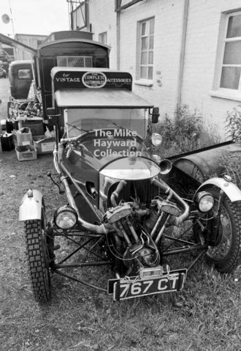 Complete Automobilist Ltd 1930s Morgan Aero Van, reg no 767 CT, 1969 VSCC Richard Seaman Trophies meeting, Oulton Park.