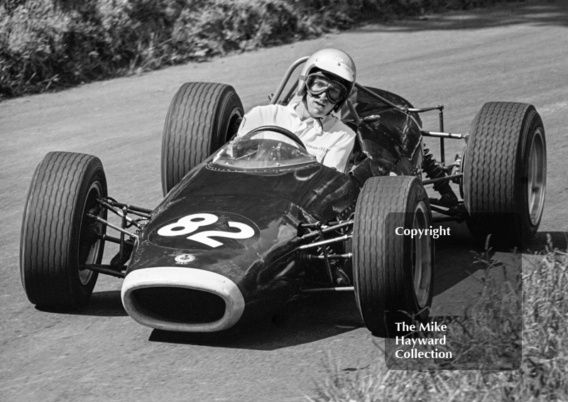 Peter Lawson, BRM 670P 4WD, MAC Shelsley Walsh Hill Climb, June 1968