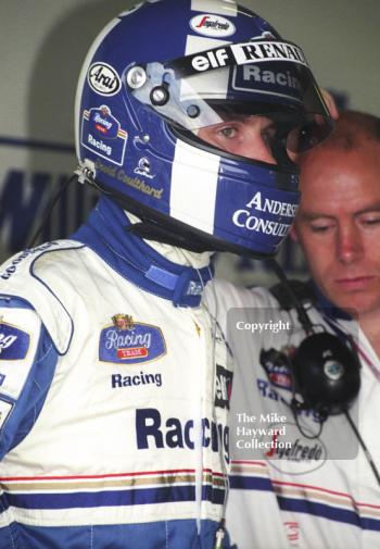 David Coulthard, Williams FW17, Silverstone, British Grand Prix 1995.
