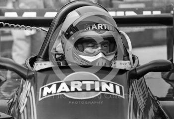 Mario Andretti, Martini Lotus 79, Silverstone, British Grand Prix 1979.
