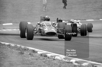 Charles Lucas, Titan Mk3, on the way to 6th place, F3 Clearways Trophy, British Grand Prix, Brands Hatch, 1968
