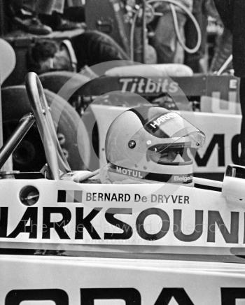 Bernard de Dryver, Mopar Ultramar Fittipaldi F5A, 1979 Aurora AFX British F1 Championship, Donington Park
