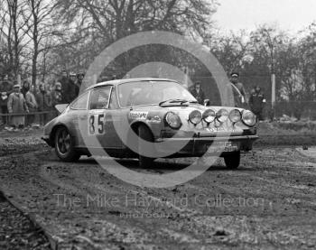 Wolfgang Hauck/Hermann Weidmann, Porsche 911, LD-WH 25, 1974 RAC Rally
