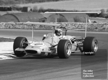 Henri Pescarolo, Matra MS7, Thruxton, Easter Monday 1969.
