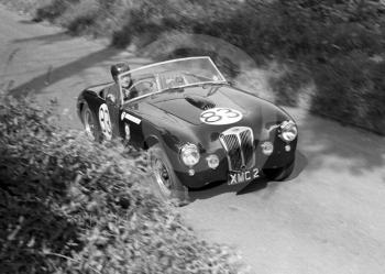 1951 Le Mans replica Frazer Nash, XMC 2, Shelsley Walsh Hill Climb June 1970. 