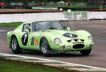 Stirling Moss, Ferrari 250GTO, RAC TT, Goodwood Revival, 1999