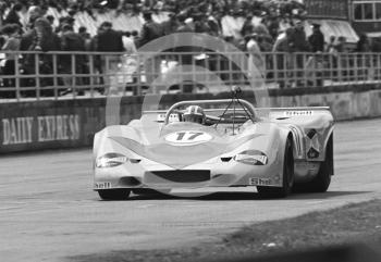 Ernst Kraus, Boere Sport Helmet Racing Team Porsche 917 Spyder, Silverstone, Super Sports 200 1972.
