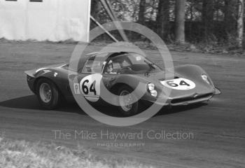 Peter Gethin, Tony Dean Racing Ferrari 206 Dino, Oulton Park, Spring Cup 1968.
