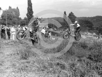 Airborne riders, Kinver, Staffordshire, 1964.