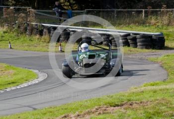 Les Mutch, Dax Rush IRS, Hagley and District Light Car Club meeting, Loton Park Hill Climb, September 2013.