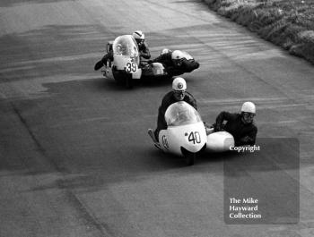 Sidecars, Clay Hill, Oulton Park, 1966
