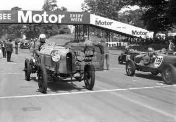 A F Pollard, 1923 4.7 Studebaker, M J F Chapman, 1930 Riley and M F Eyre, 1930 Austin, 1969 VSCC Richard Seaman Trophies meeting, Oulton Park.